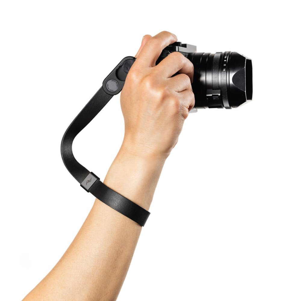 Peak Design Cuff Leather Camera Wrist Strap | Black, Amber, Tan
