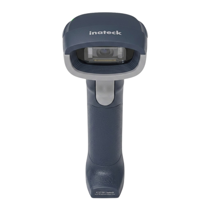 Inateck BCST-54 1D 2D Wireless Barcode Scanner with Smart Base, Bluetooth & 2.4G Wireless, Screen Scanning CMOS Sensor, High-Speed Decoding