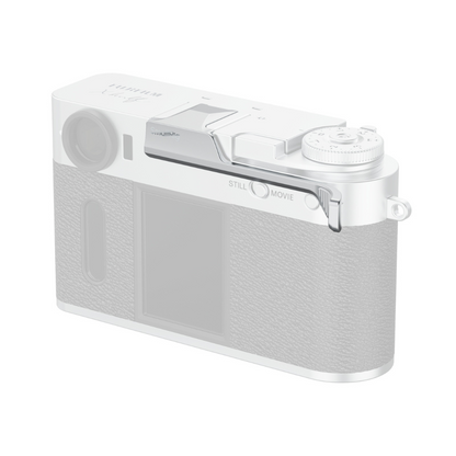 SmallRig Aluminum Camera Thumb Grip for FUJIFILM X half Accessory Attachment Camera Accessories | Silver, Charcoal Silver | 5333 | 5221