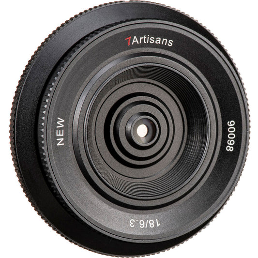 7Artisans Photoelectric 18mm F/6.3 Mark II APS-C Format Nikon Z Mount Wide Angle Prime Pancake UFO Slim Lens MF Manual Focus for Mirrorless Cameras