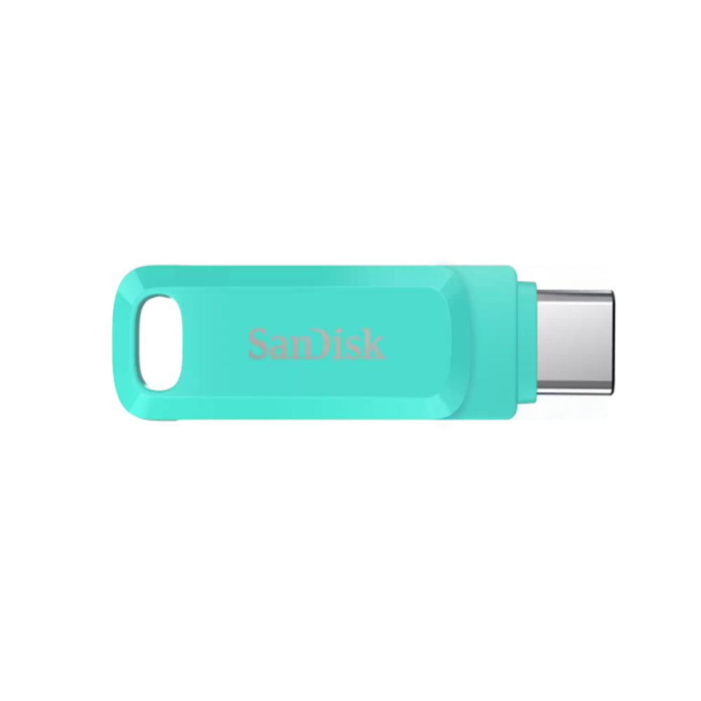 SanDisk Ultra Dual Drive 512GB USB A 3.1 Gen 1 to USB Type-C OTG Flash Drive with 400MB/s Read Speed | Black, Navy Blue, Absinthe Green, Navagio Bay, Mint Green, Peach