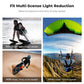 K&F Concept Nano-X Series PL Polarizer + ND4 8 16 Neutral Density Lens Filter Set for GoPro HERO 4K Action Camera with 2 to 4 Light Stops, Glare Reduction, 28 Multi-Layer Coated AGC Optical Glass, Water, Dust, Oil and Scratch Resistant
