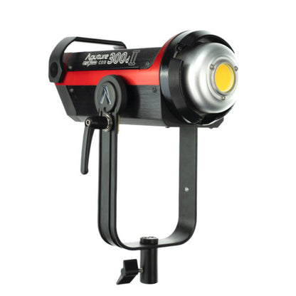 Aputure LS C300d II Daylight LED Monolight with Bowens S Mount Reflector Accessory and Contol Box with Dual V-Mount Battery Plate for Photography Video Vlogging Live Streaming Broadcast and Film Production Studio Lighting Equipment