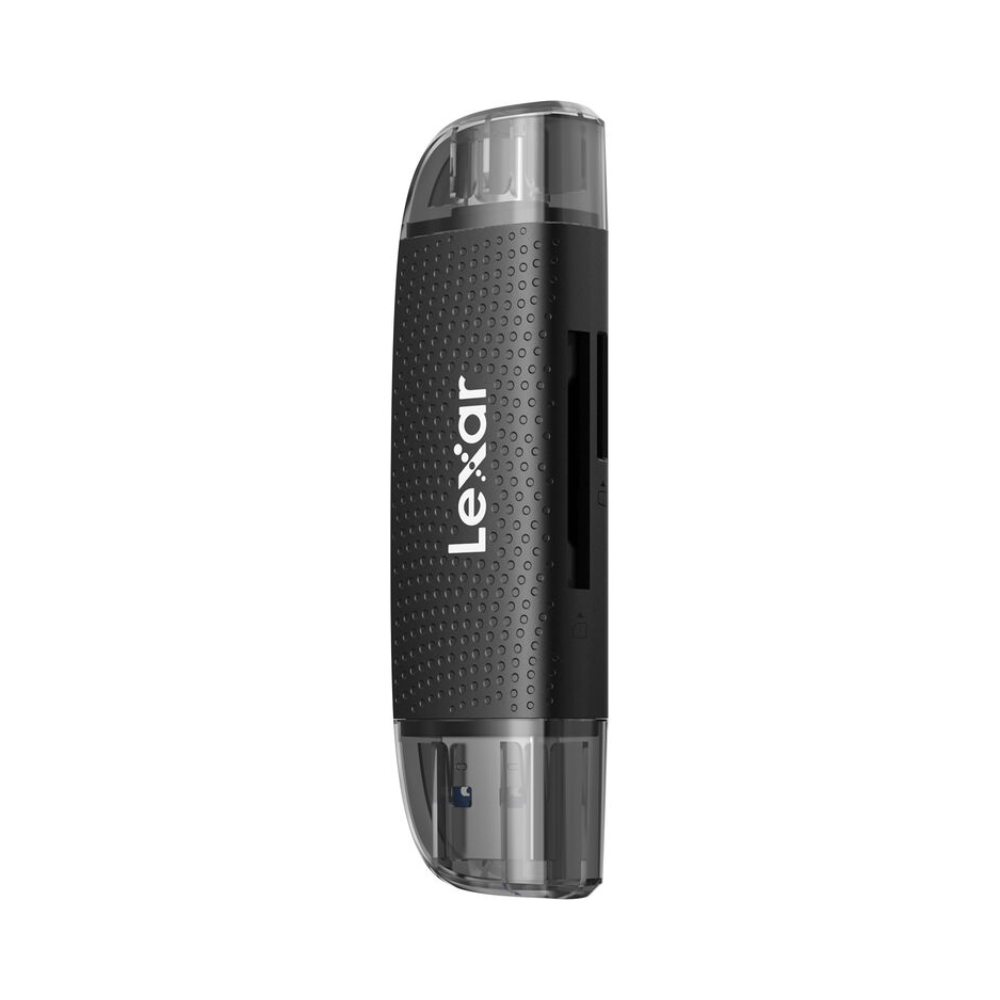 Lexar RW310 Dual-Slot USB-A/C Card Reader, USB 3.2 Gen 1, Up to 205MB/s Transfer Speed, SD & microSD Slot