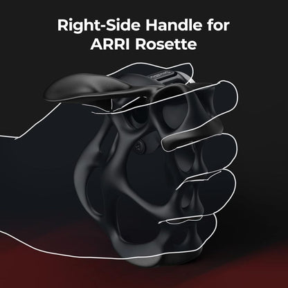 SmallRig ImageGrip Rotating Liquid Handle Grip with ARRI Style Rosette & HawkLock H22 NATO Rail / Clamp, Up to 15KG Max Payload for DSLR Mirrorless Cinema Camera Cage and Shoulder Rig | 5240 | 5241 | 5242