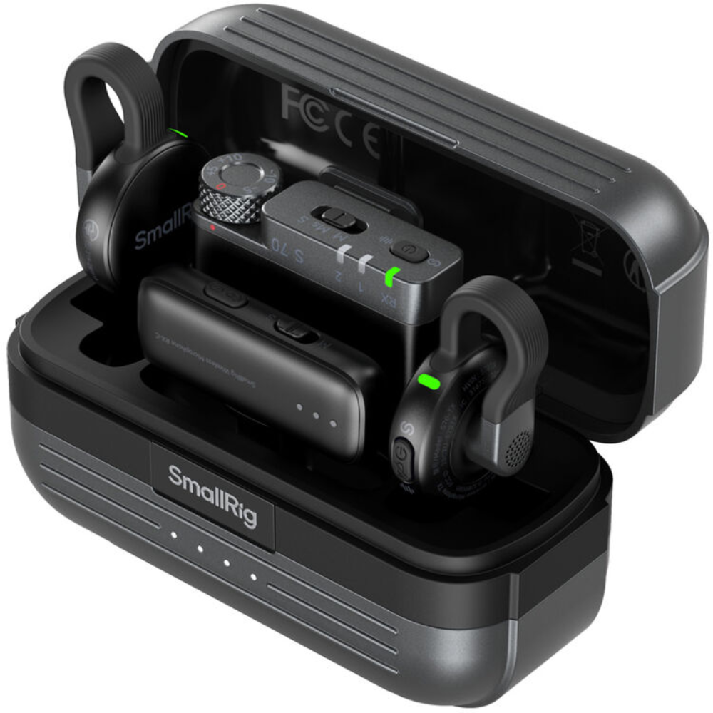 SmallRig S70 / S70-A 2-Person Wireless Microphone System (2.4 GHz, Black) | 5714 | 5715