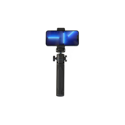 Simorr by SmallRig VK-25 Vlog Tripod Kit with 22" Maximum Extendable Height, Smartphone Clamp Phone Holder, 360 Degree Ball Head, Standard Cold Shoe Mount and Triple Leg Tabletop Setup for Smartphones (White, Black) | 3827 3828
