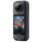 Insta360 X5 8K UHD 360° Action Camera Essential Bundle Kit with CMOS 72MP, Active HDR, Replaceable Lens, 49ft Waterproof, 2400mAh Max 185Mins Battery Life, Horizon Lock & Invisible Selfie Stick Effect for Content Creation & Videographers