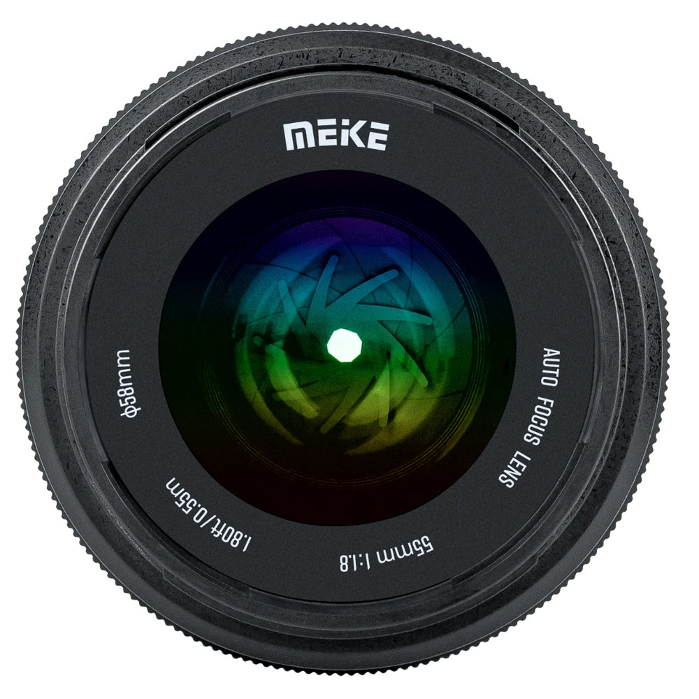 Meike 55mm Pro f/1.8 STM Standard Portrait Prime Lens Full Frame Nikon Z Mount Auto / Manual Focus for Nikon Z Series Mirrorless Cameras