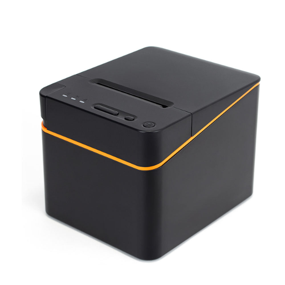 LogicOwl OJ-80E Portable Direct Thermal Printer with 80mm Max Paper Size, 250mm/s Print Speeds, USB + LAN Port and Buzzer Indicator for POS, Sales and Cashier