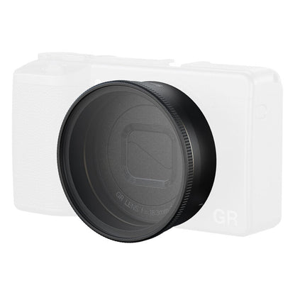 SmallRig Lens Hood w/ UV Filter & Protective Cap for Ricoh GR IV Digital Camera