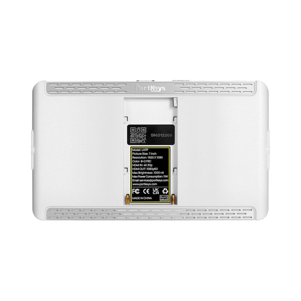 PORTKEYS LH7P 7" High-Bright Touchscreen Monitor with Wireless Control Black | White