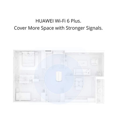 Huawei 5G CPE Pro 2 H122-373 Wi-Fi 6 Plus Router Modem with 3.6Gbps Downlink, SIM Card Slot, Dual Band X-Shape Anten + OFDMA, MU-MIMO, Balong 5000 and Gigahome WiFi Chipset, High Speed 5G / 4G Wireless and Fix Line LAN Network Connection