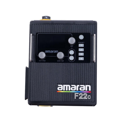 Aputure Amaran F22c RGB / F22x Bi-Color 60x60cm Square Flexible LED Light Mat with Softbox Frame and Control Box with V-Mount Battery Plate for Photography Video Vlogging Live Streaming and Film Production Studio Lighting Equipment