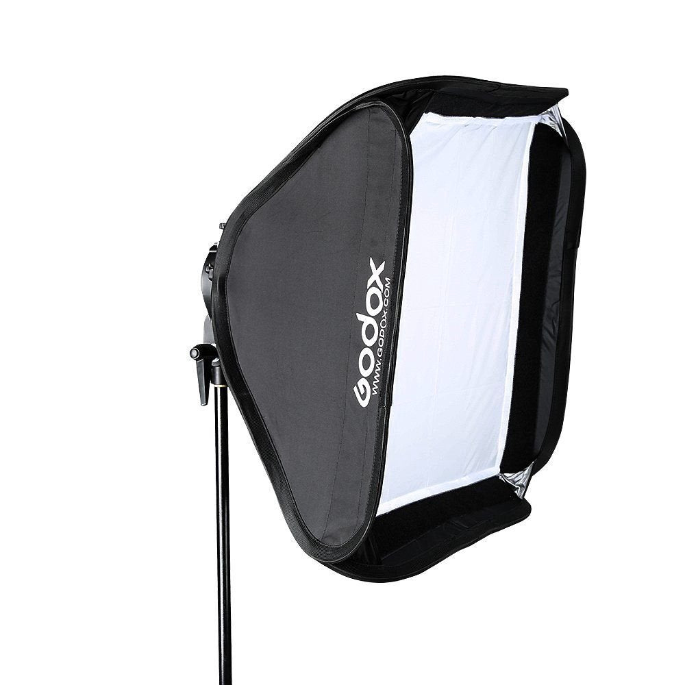 Godox SFUV6060 Professional 2-in-1 Photo Studio Kit 60 x 60cm Softbox with S-type Flash Speedlite Bracket