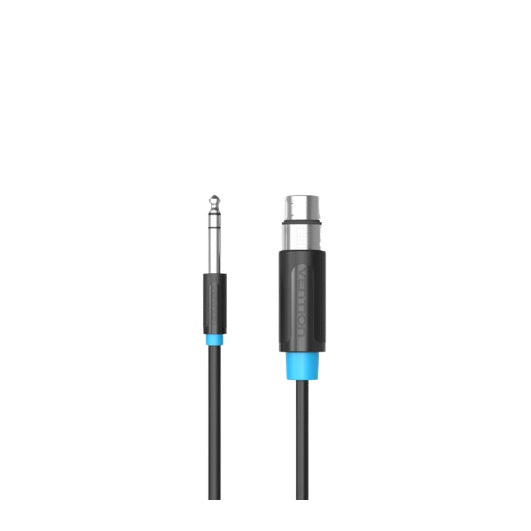 Vention 6.5mm Jack Male to XLR Female 15-Meters Gold Plated (BBE) Audio Cable for Speakers, Amplifiers, Audio Mixers, Stereo