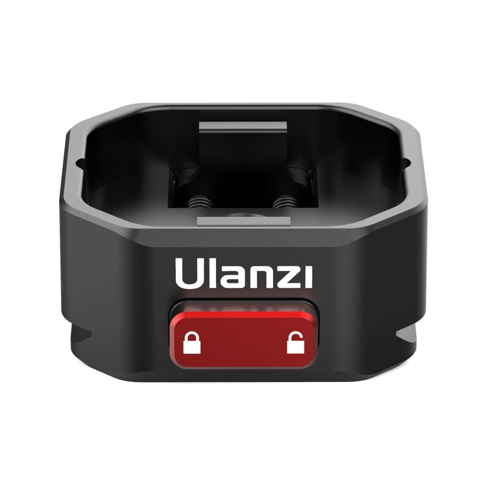 [CLEARANCE] Ulanzi Claw (Generation II) QR Quick Release Plate and Arca Type Base Set for Tripod / Monopod Heads with Max 50Kg Load Capacity, Slide Locks, Push Button Release and Compatible with CLAW Generation I QR System | JG Superstore