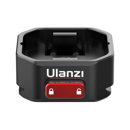 [CLEARANCE] Ulanzi Claw (Generation II) QR Quick Release Plate and Arca Type Base Set for Tripod / Monopod Heads with Max 50Kg Load Capacity, Slide Locks, Push Button Release and Compatible with CLAW Generation I QR System | JG Superstore