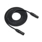 Samson TOURtek PRO 15 Meters 3 Pin XLR Male to Female Microphone Audio Cable with PVC Jacket, Gold Plated Neutrik Connectors and Copper Mesh Shielding | ESATPM50