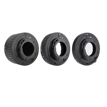 Meike MK-N-AF1-BL Electronic Mount Auto Focus Macro Extension Tube Set Ring for Nikon DSLR 36mm 20mm 12mm