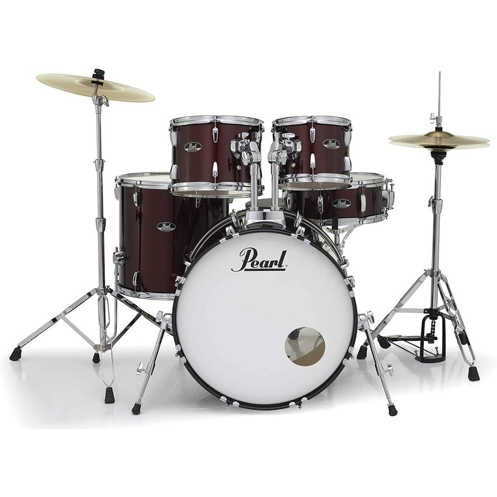 Pearl RS525SCC Roadshow 5-Piece Complete Drum Set with Cymbals