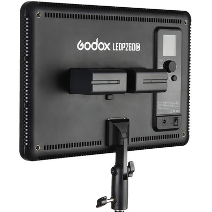Godox LEDP260C CRI95+ TLCI94+ 30W Ultra-Thin Lightweight Adjustable LED Video Light, 3300K-5600K Continuous Lighting Panel