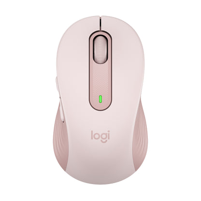 Logitech M650 Sigture Wireless Bluetooth Optical Mouse with 4000 DPI, Silent Click, Smartwheel Scrolling, and 24 Month Battery Life for PC, Laptop, Desktop (Graphite, Rose, Off White)