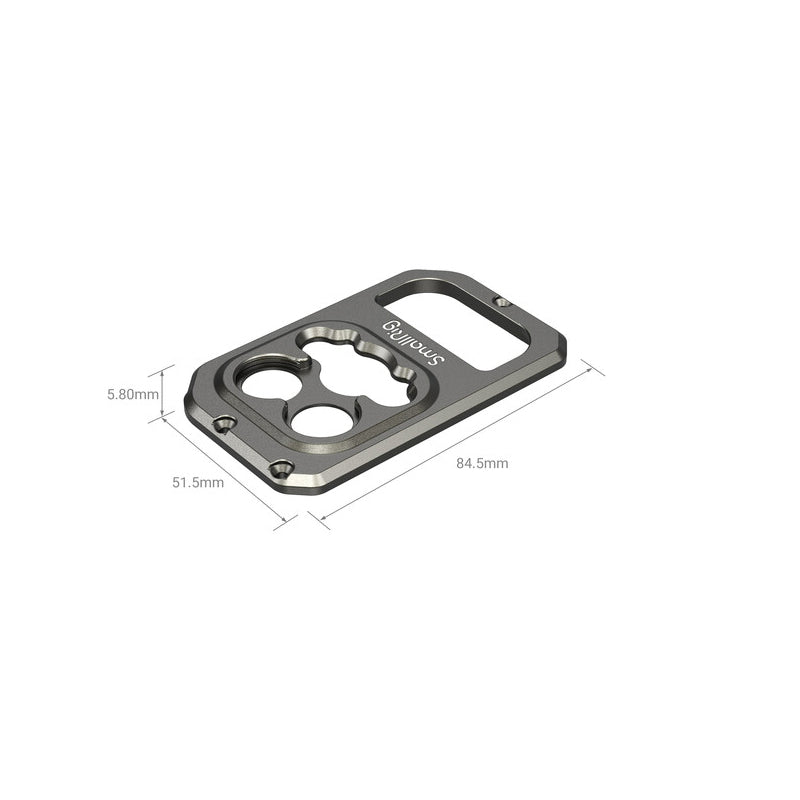 [CLEARANCE] SmallRig Removable Threaded Lens Backplate Compatible with 17mm M-Mount Lenses for IPhone 13 Pro and Pro Max Smartphone Cage 3635, 3634