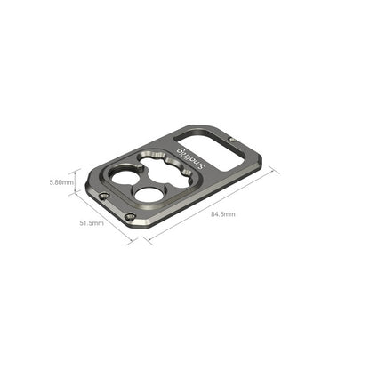 SmallRig Removable Threaded Lens Backplate Compatible with 17mm M-Mount Lenses for IPhone 13 Pro and Pro Max Smartphone Cage 3635, 3634