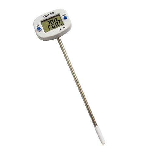 [CLEARANCE] Eagletech TA-288 Digital LCD Thermometer for Meat and Liquid used for Oven cooking (White)