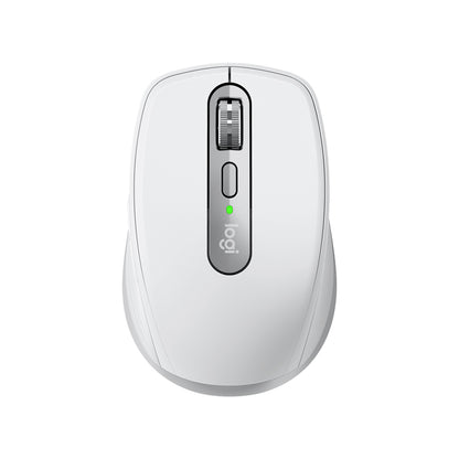 [CLEARANCE] Logitech MX Anywhere 3 Wireless Mouse Type C with 2.4GHz Bluetooth Connection, 4000 DPI, Ultra-Fast Scrolling, and Up to 70 days Battery Life for Chrome OS, Linux, Mac, Windows, iPadOS - Variation - Pale Gray for Mac