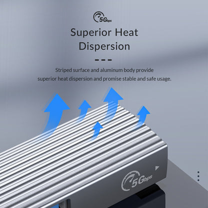 ORICO AH-A13 4-in-1 USB-A to USB 3.0 Multifunctional Docking Station Hub with 3xUSB 2.0 Input, 5Gbps Fast Data Transfer Rate, Superior Heat Dissipation Aluminum Alloy
