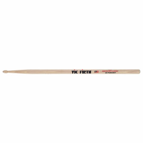 [CLEARANCE] Vic Firth American Classic 5B Hickory Wood Drumsticks (Pair) Drum Sticks for Drums and Percussion (Multiple Styles Available)