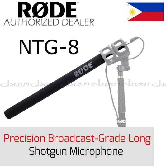 Rode NTG8 Precision Broadcast-Grade Long Shotgun Microphone