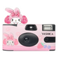YASHICA x SANRIO Series 35mm ISO 400 F/11 Single Use Film Camera with 27 EXP Exposures for Color Prints and Photography