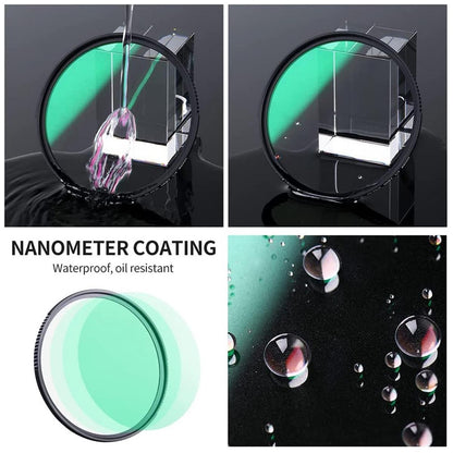 K&F Concept Black Mist 1/2 Density Nano-X Series 82mm Black Diffusion Lens Filter with Special Effects and Ultra Clear Multi-layer Coating