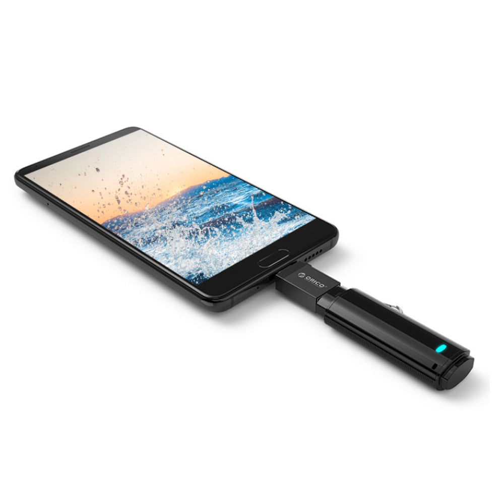 ORICO UT01 2-in-1 Portable Charge and Data Transfer OTG Aluminum Alloy Adapter USB 3.0 to Type C with Anti-Magnetic Anti-Shock Heatproof Waterproof Feature