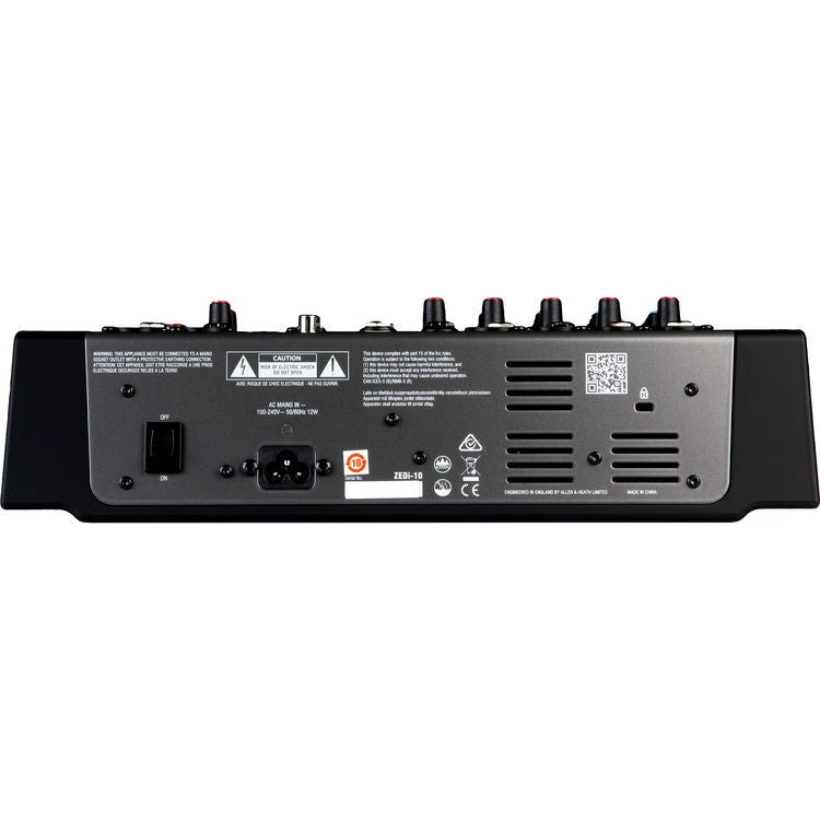 [CLEARANCE] Allen & Heath ZEDi-10 Compact Hybrid Mixer/USB Interface
