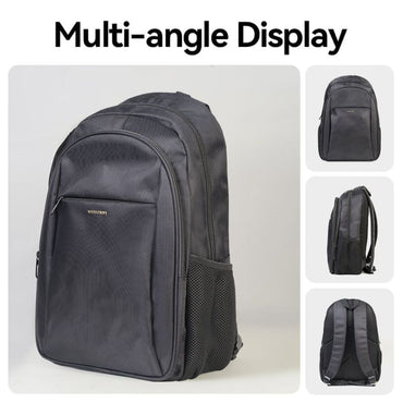 Vention 20L Water-Repellant Anti-Theft Laptop Backpack with Spacious Main Compartment, Front Multifunctiol Zippered Pocket, Front Pocket + Side Pocket | KRMB0