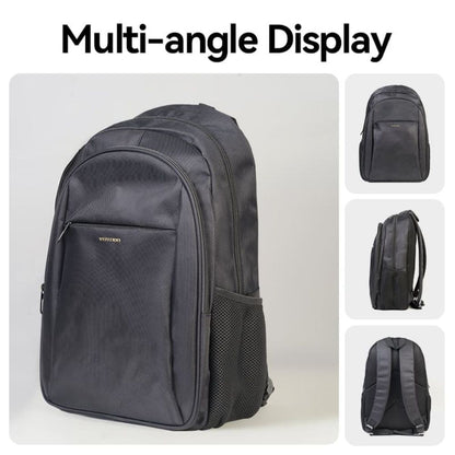 Vention 20L Water-Repellant Anti-Theft Laptop Backpack with Spacious Main Compartment, Front Multifunctiol Zippered Pocket, Front Pocket + Side Pocket | KRMB0