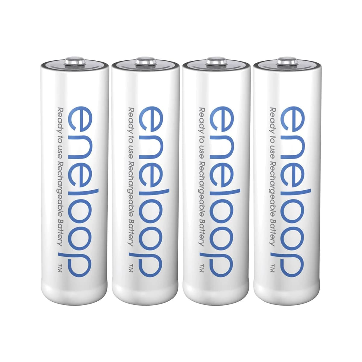 Panasonic Eneloop BK 3MCCE 4BT AA Rechargeable Battery Pack of 4 (White) x3
