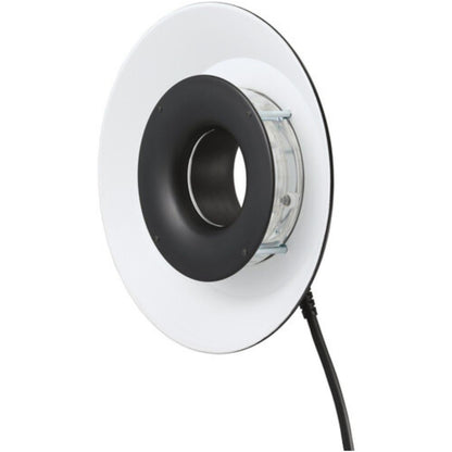 Godox RFT-21S RFT-21W Ring Flash Reflector for R1200 Ring Flash Head (Silver, White)