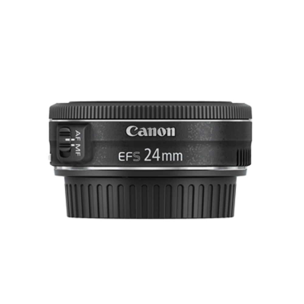 Canon EF-S 24mm f/2.8 STM Prime Lens with APS-C Sensor Format and Wide Angle Focal Length for EF-S Mount DSLR Camera Body