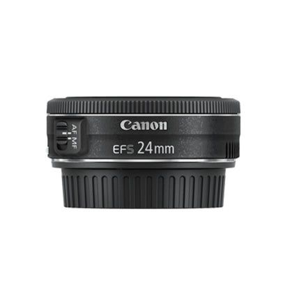 Canon EF-S 24mm f/2.8 STM Prime Lens with APS-C Sensor Format and Wide Angle Focal Length for EF-S Mount DSLR Camera Body