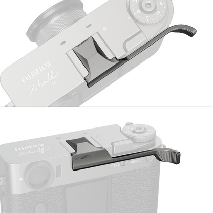 SmallRig Aluminum Camera Thumb Grip for FUJIFILM X half Accessory Attachment Camera Accessories | Silver, Charcoal Silver | 5333 | 5221