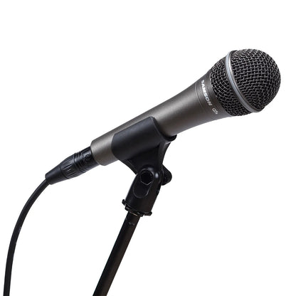 Samson Q7X Professiol Supercardioid Dymic with Mic Clip for Vocal and Instrument Recording, Studio, Live Performance, Karaoke, with 50Hz to 16kHz Frequency Response, Neodymium Mic Element, Die-Cast Body & Gold-Plated XLR Connectors