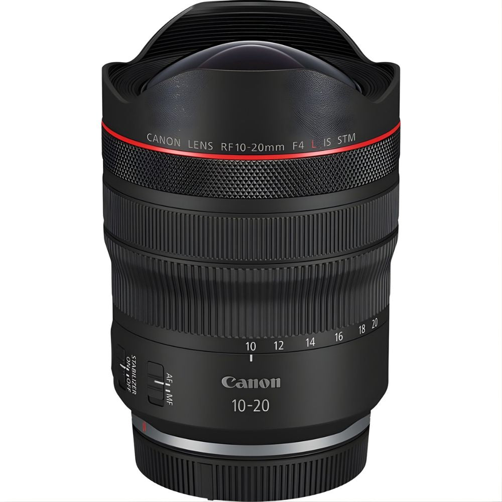 Canon RF 10-20mm f/4 L IS STM Autofocus Full Frame Format RF-Mount Ultrawide Zoom Lens