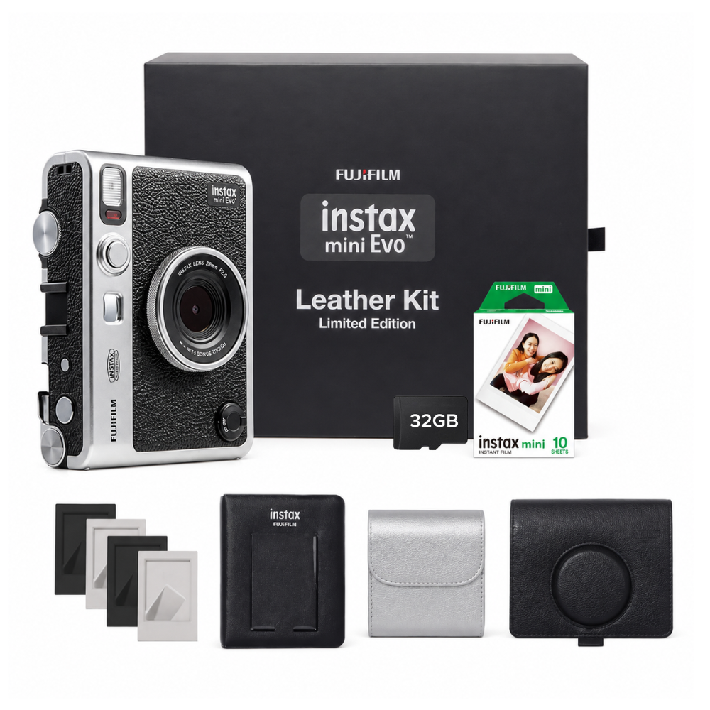 FUJIFILM Instax Mini Evo Hybrid Instant Film Camera - All Colors
