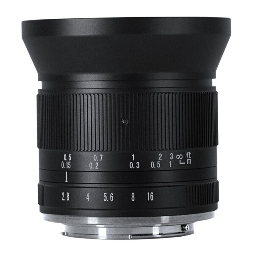 7Artisans 12mm F/2.8 Mark II APS-C Format Fujifilm X Mount Wide Angle Prime Lens MF Manual Focus Large Aperture for Mirrorless Cameras
