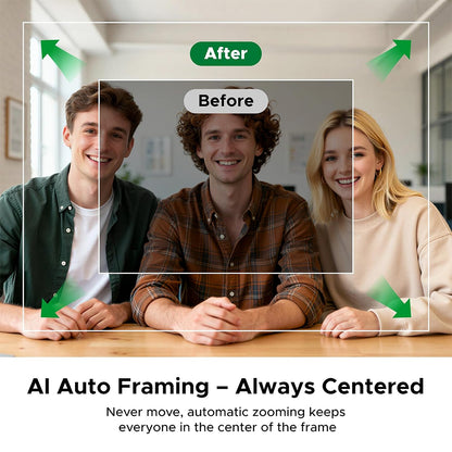 UGREEN AI-Powered 2K@30FPS USB Webcam w/ Autofocus